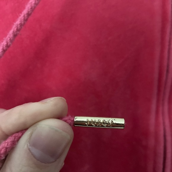 Juicy Couture Velour Sweatsuit Top - Picture 2 of 4